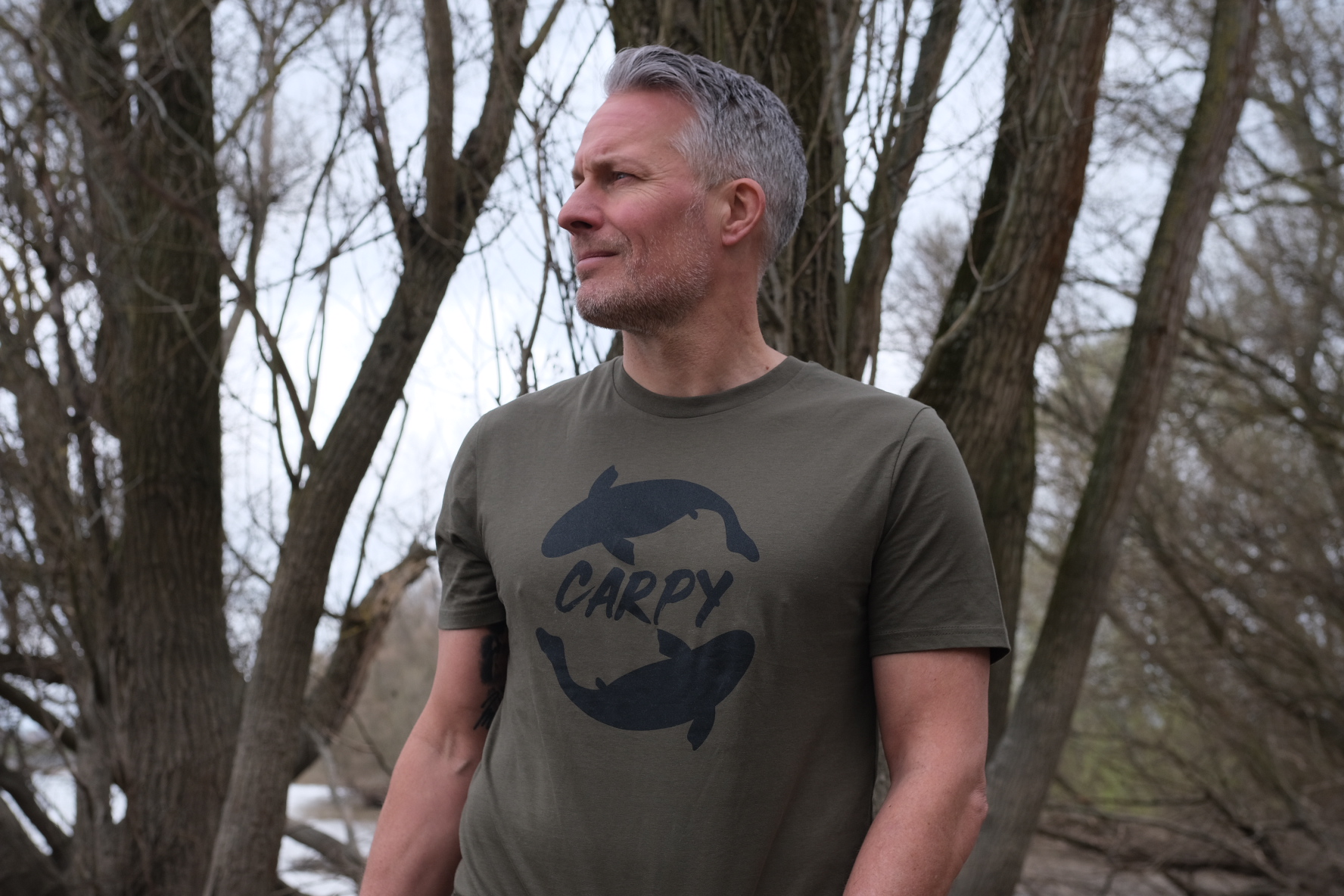 Shirt - Carpy Logo - grün