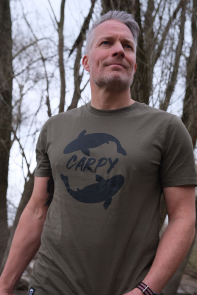 Shirt - Carpy Logo - grün